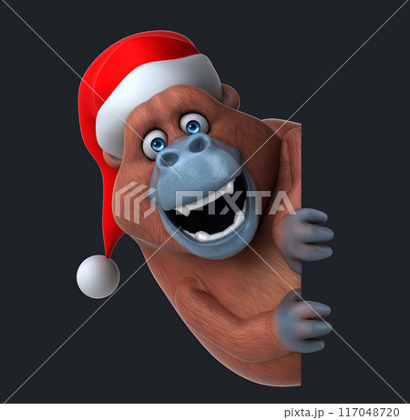 Fun 3D cartoon character Fun 3D cartoon character 117048720
