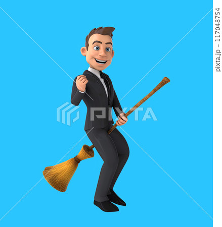 Fun 3D cartoon character Fun 3D cartoon character 117048754