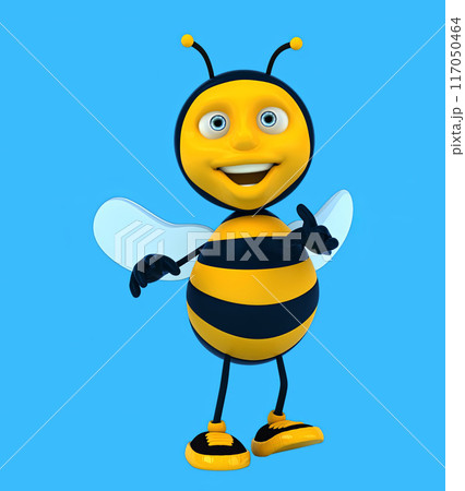 Fun 3D cartoon characterのイラスト素材 [117050464] - PIXTA