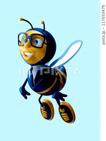 Fun 3D cartoon character Fun 3D cartoon character 117050476