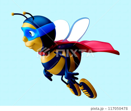 Fun 3D cartoon character Fun 3D cartoon character 117050478