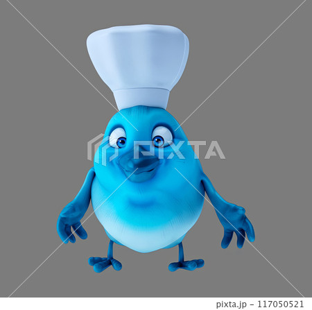 Fun 3D cartoon character 117050521