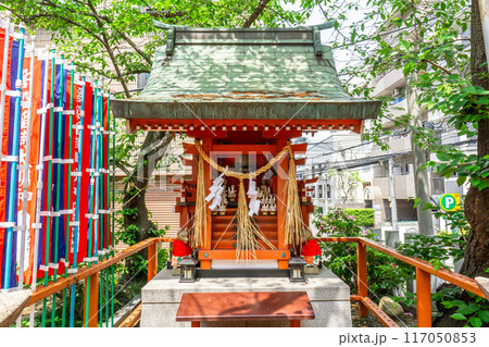 大阪市天王寺区東高津町　東高津宮　摂末社　磐船稲荷神社 117050853