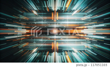 Matrix communication graphics Abstract digital stream with bright geometry. Matrix communication graphics Abstract digital stream with bright geometry. 117051103