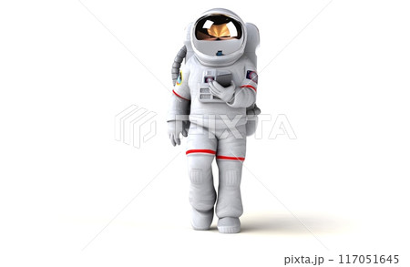 Fun 3D cartoon character Fun 3D cartoon character 117051645