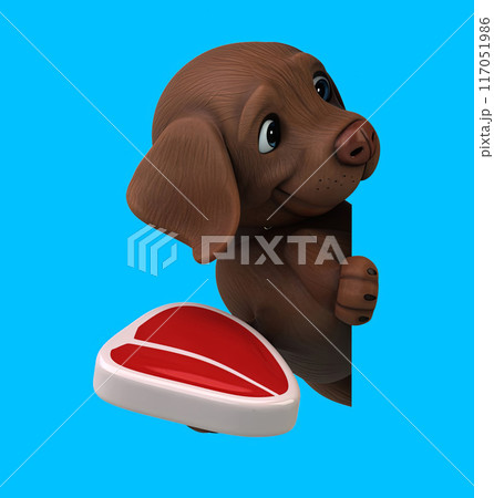Fun 3d cartoon character Fun 3d cartoon character 117051986