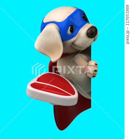 Fun 3d cartoon character Fun 3d cartoon character 117051989