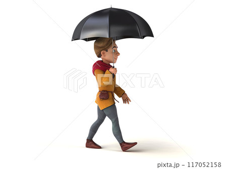 Fun 3D cartoon character Fun 3D cartoon character 117052158