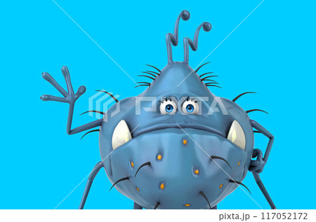 Fun 3D cartoon character Fun 3D cartoon character 117052172