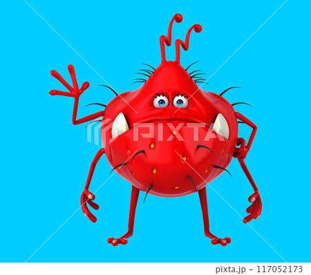 Fun 3D cartoon character 117052173