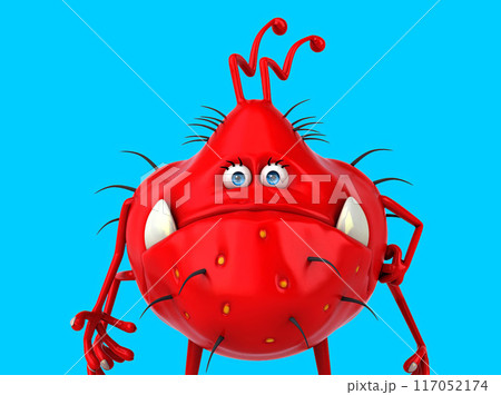 Fun 3D cartoon character Fun 3D cartoon character 117052174