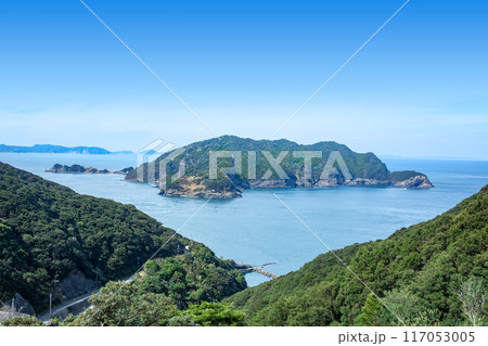 佐伯　大島と元間海峡 117053005