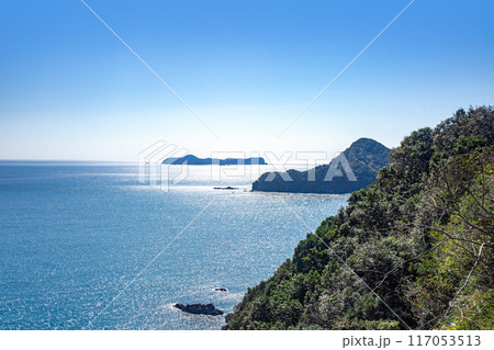 日豊海岸と豊後水道深島 117053513