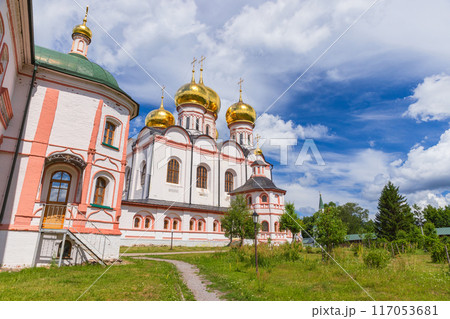 Iversky Valdai Bogoroditsky Svyatoozersky Monastery inner court Iversky Valdai Bogoroditsky Svyatoozersky Monastery inner court 117053681
