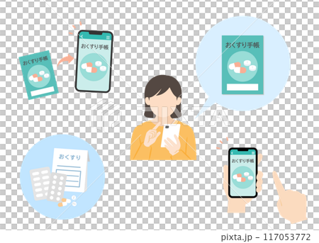 Electronic prescription book 117053772