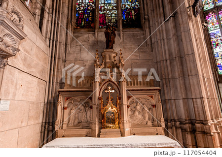 Church Saint-Foy of Conches-en-Ouche, normandy, France 117054404