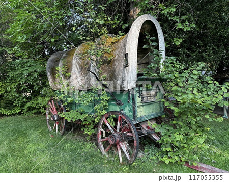 アメリカのホロ馬車 アメリカのホロ馬車 117055355