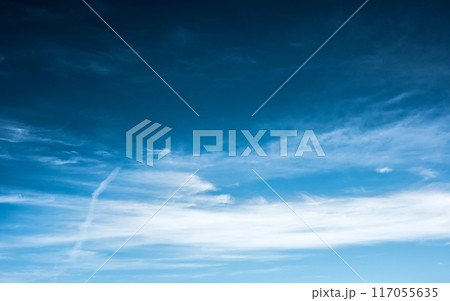 blue Beautiful sky blue Beautiful sky 117055635