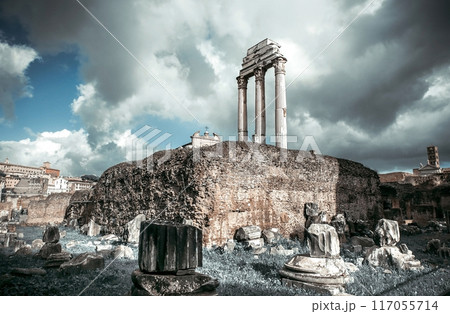 roman forum 117055714