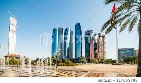 skyscrapers abu dhabi 117055798