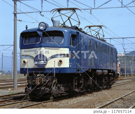 国鉄　機関車　EF58   EL    36    米原　機関区　　電気 117057114
