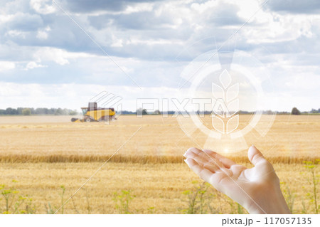 The concept of fertility and the hard work of farmers. 117057135