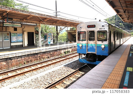 伊豆多賀駅と伊豆急電車 117058383