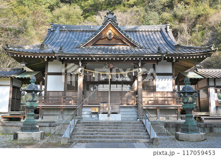 【白山比咩神社】 山口県岩国市横山 117059453