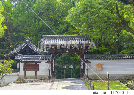夏の京都　青蓮院　表門 117060119