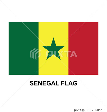 Senegal country flag 117060540