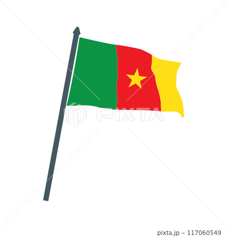 Cameroon flag icon 117060549