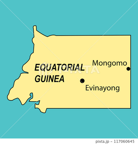 Map of Equatorial Guinea Map of Equatorial Guinea 117060645