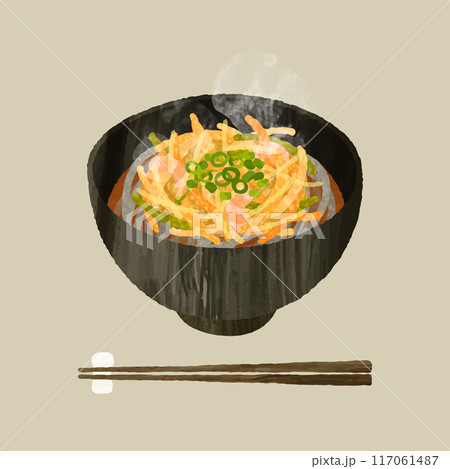 かき揚げ蕎麦 117061487