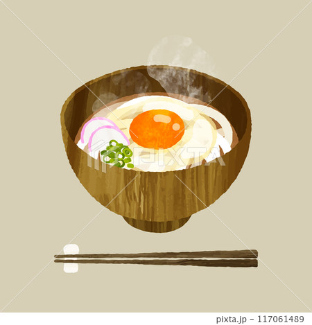 月見うどん 月見うどん 117061489