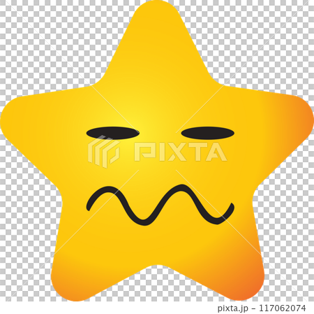 The Star emotion icons for decor concept The Star emotion icons for decor concept 117062074