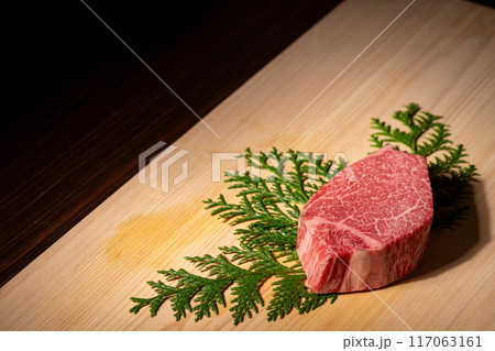 牛肉　シャトーブリアン 117063161