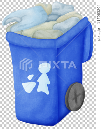 light blue, blue, plastic bag 117063204