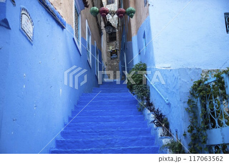 モロッコのシェフシャウエン 117063562