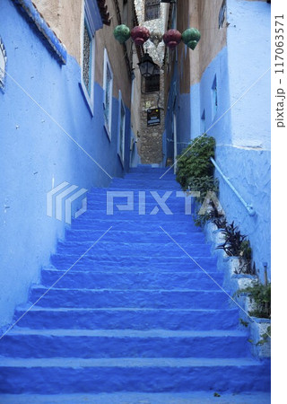 モロッコのシェフシャウエン 117063571