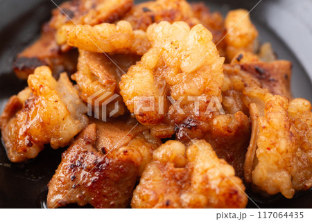 ホルモンのシマチョウの焼き肉 117064435