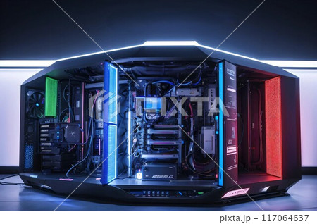 【AI生成】次世代のスーパーコンピュータ 313117 【AI生成】次世代のスーパーコンピュータ 313117 117064637