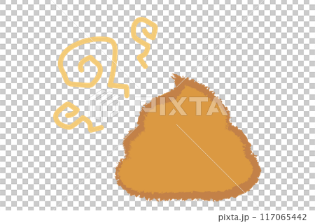 臭ううんちのイメージイラスト 117065442