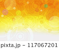オレンジのカラフルな背景 117067201