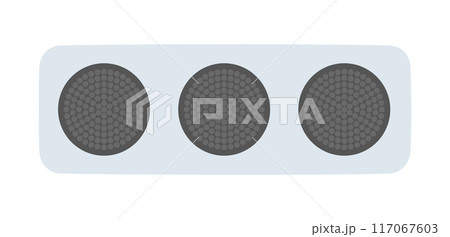 フラット型交通信号機(全消灯) フラット型交通信号機(全消灯) 117067603