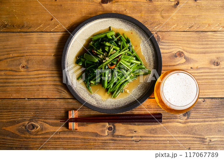 空心菜炒め 117067789