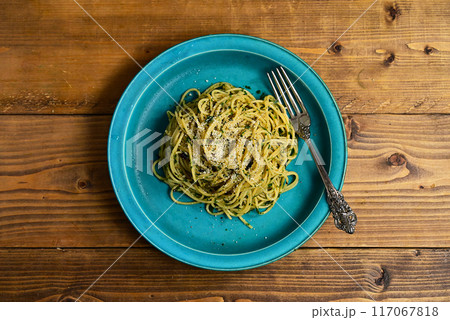 スパゲティバジリコ 117067818