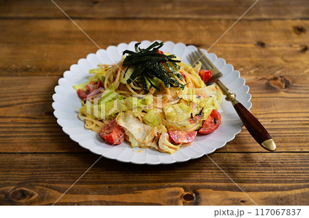 明太子レタスパスタ 117067837