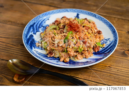 レタス明太炒飯 117067853