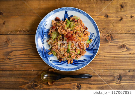 レタス明太炒飯 117067855