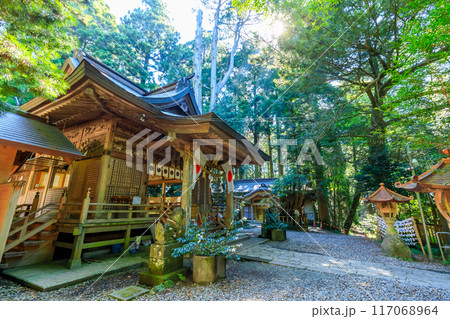 夏の幣立神宮 熊本県山都町 夏の幣立神宮 熊本県山都町 117068964